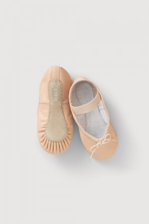 Bailarinas Bloch Dansoft Cuero Petite Toddler Niños Rosas | CLNEJ82862