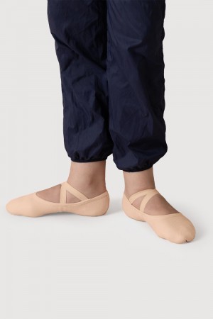 Bailarinas Bloch Performa Stretch Lona Childrens Niños Sand | CLDYB29755