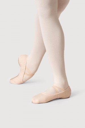 Bailarinas Bloch Performa Stretch Lona Mujer Rosas | DCLKV64857