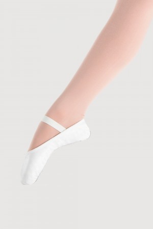 Bailarinas Bloch Prolite Cuero Toddler Niños Blancas | MCLFT76997