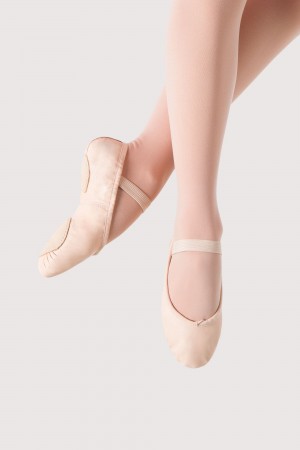 Bailarinas Bloch Prolite II Cuero Girls Niños Rosas | CLCVG10162