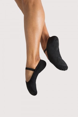 Bailarinas Bloch Prolite II Lona Hombre Negras | CLIIZ46430