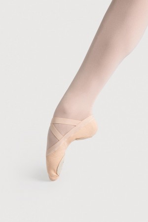 Bailarinas Bloch Synchrony Lona Mujer Rosas | BCLSO33338