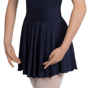 Falda Bloch Rondo Corta Circle Mujer Azul Marino | TCLWZ32836