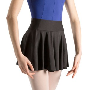 Falda Bloch Rondo Corta Circle Mujer Negras | LCLSX46979