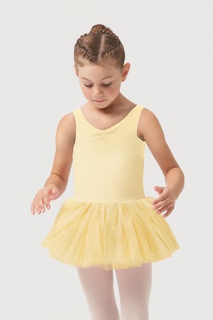 Leotardos Bloch Sparkle Tank Tutu Niños Sunshine | GCLUC35783