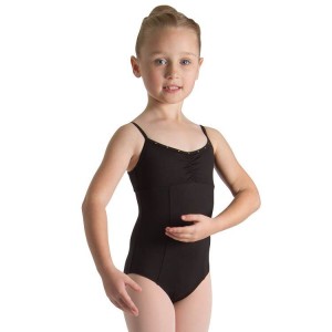 Leotardos Bloch Sugar Bow Back Niños Negras | CLJZR84993