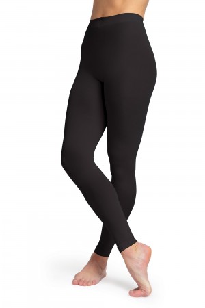 Mallas Bloch Contoursoft Footless Niños Negras | MCLHR36453