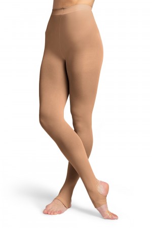 Mallas Bloch Contoursoft Sitrrup Niños Bloch Tan | CLJVR86163