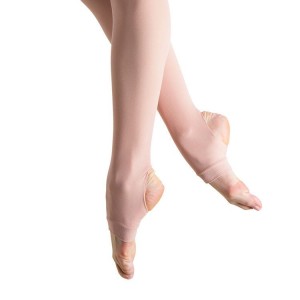 Mallas Bloch Fiesta Stirrup Feathersoft Mujer Rosas | CLICD29143
