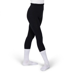 Mallas Bloch Xlong High Waisted Fitted Full Length Hombre Negras | TCLWZ25039