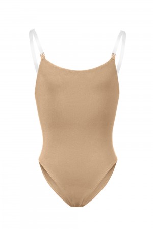 Ropa Interior Bloch Auva Body Liner Niños Tan | FCLHY69284