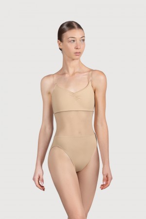 Ropa Interior Bloch Cordelia Mesh Panel Mujer Sand | CLEGJ88891