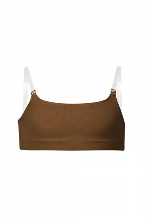 Ropa Interior Bloch Leia Crop Top Niños Cocoa | BCLSO50497