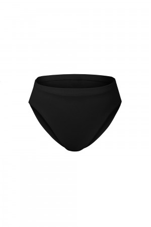 Ropa Interior Bloch Zaniah High Cintura Brief Niños Negras | BCLSD93189