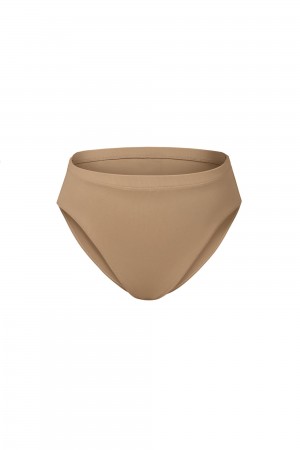 Ropa Interior Bloch Zaniah High Cintura Brief Niños Tan | CLEGJ68424