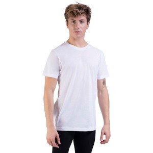 Tops Bloch Heath Relaxed Slim Fit Hombre Blancas | CLDYB23428