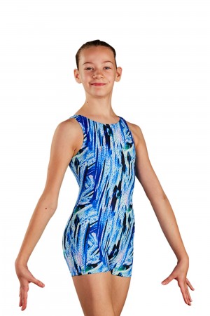Unidad Bloch Electric Blues Printed Niños Electric Blues | DCLVO38502