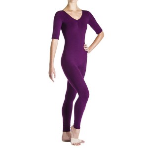 Unidad Bloch Euna ¾ Sleeve Mujer Plum | LCLTR30146