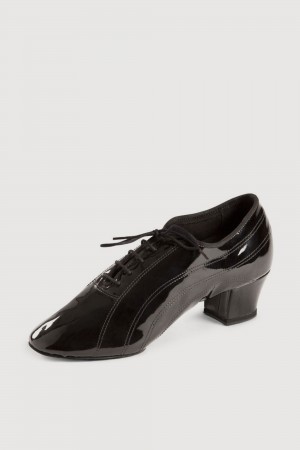 Zapatillas Bloch Aleandro 1.5” Charol Hombre Black/Patent | DCLVO52485